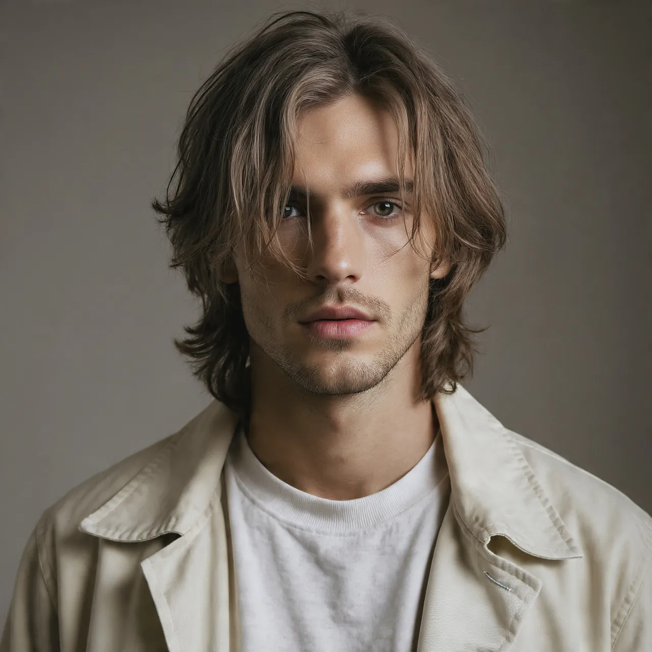Messy Long Hair For Men