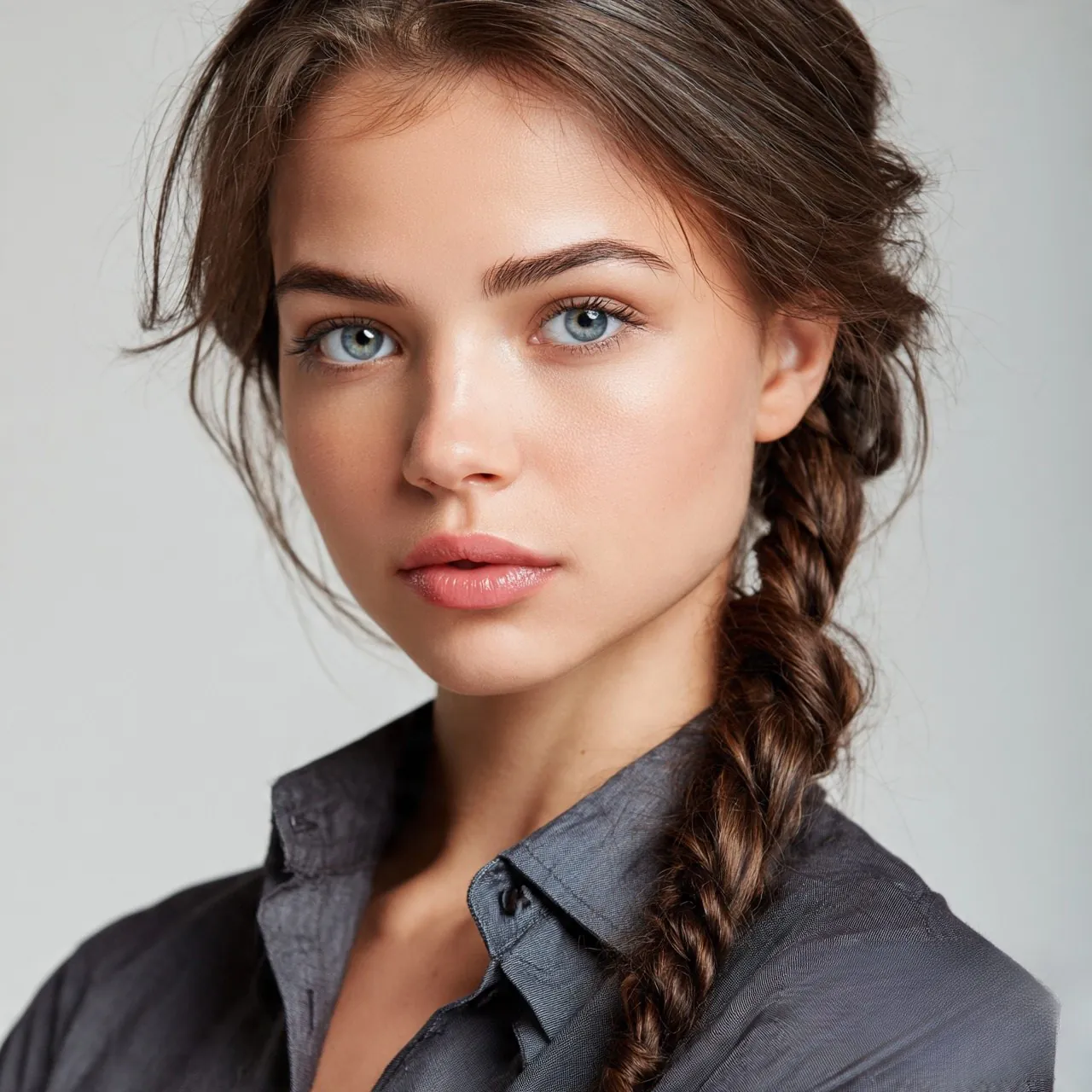 Rope Braid Easy Hairstyle