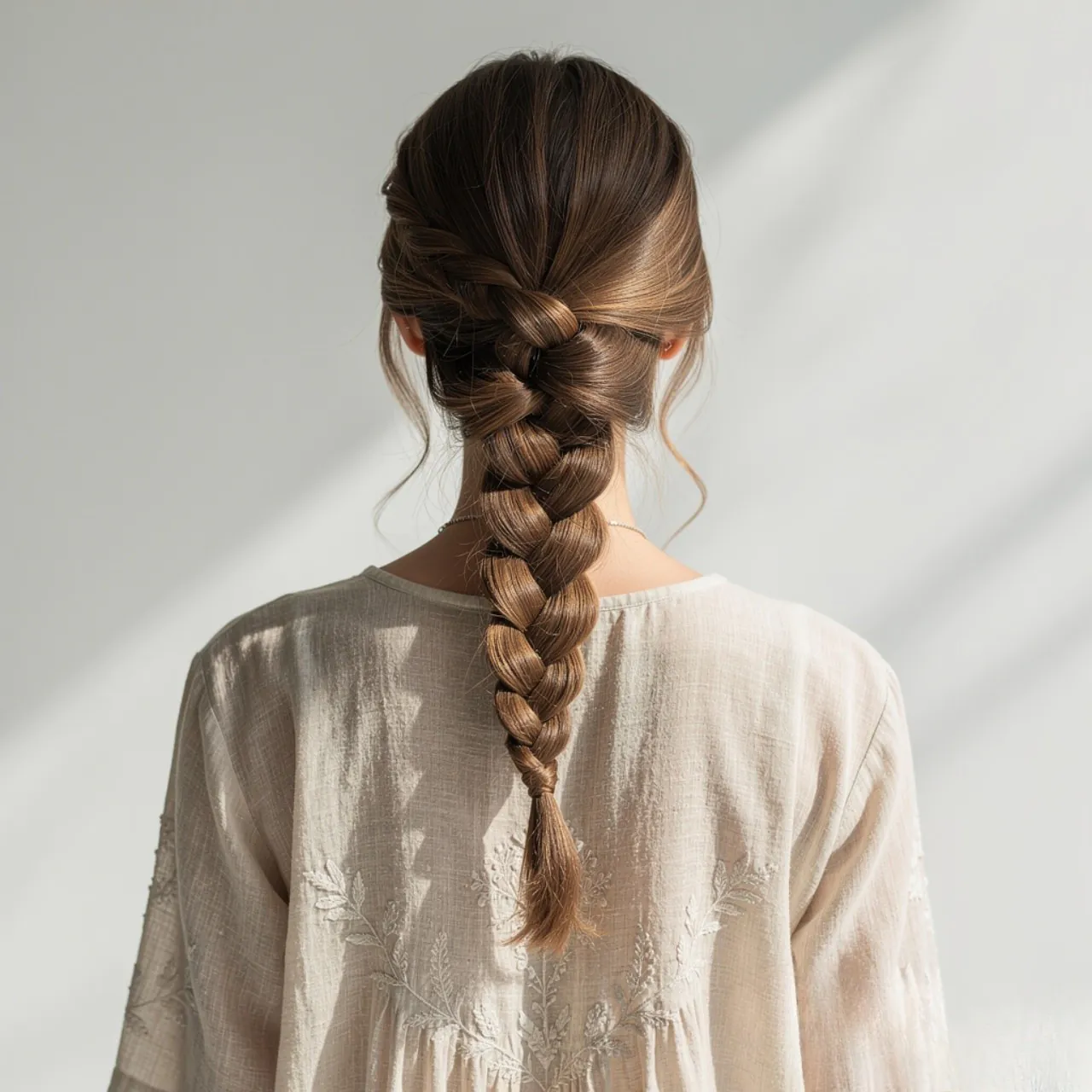 Rope Braid Summer Hairstyle
