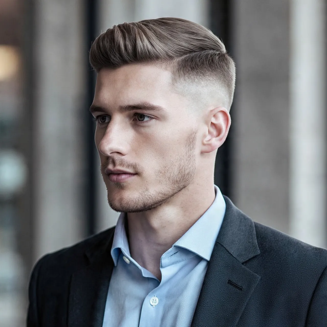 15 Trending Short Hairstyles for Men That Always Look Sharp 7 Side Part For Men 1