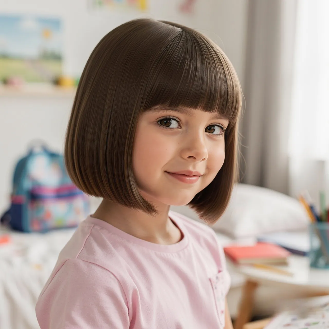 Sleek Bob Easy Hairstyle
