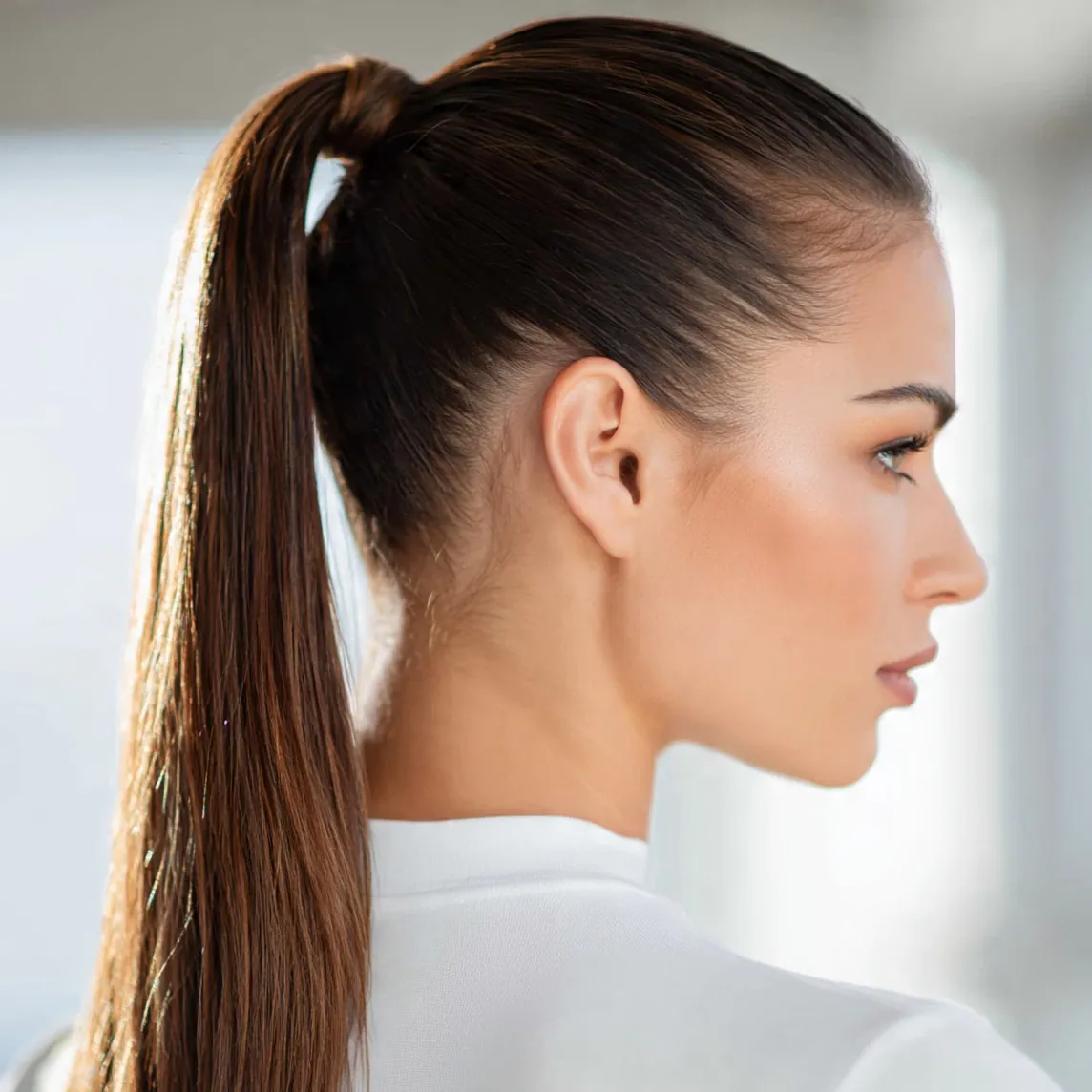 Sleek High Ponytail