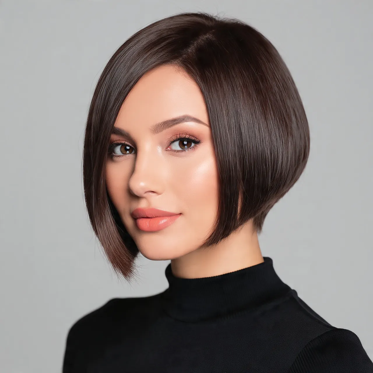 Inverted Bob Hairstyles: 16 Stunning Cuts to Inspire Your Next Salon Visit 13 Sleek Straight Inverted Bob