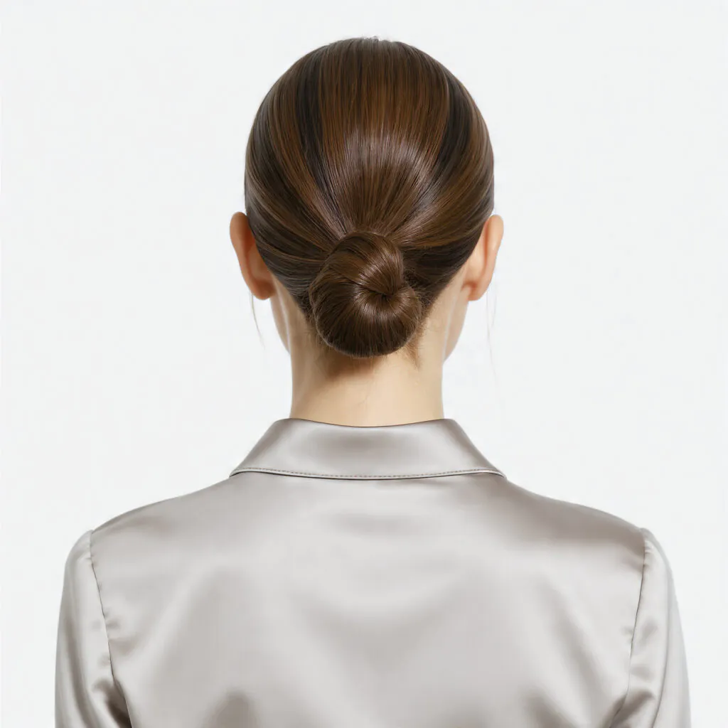 Slick Back Chignon Hairstyles