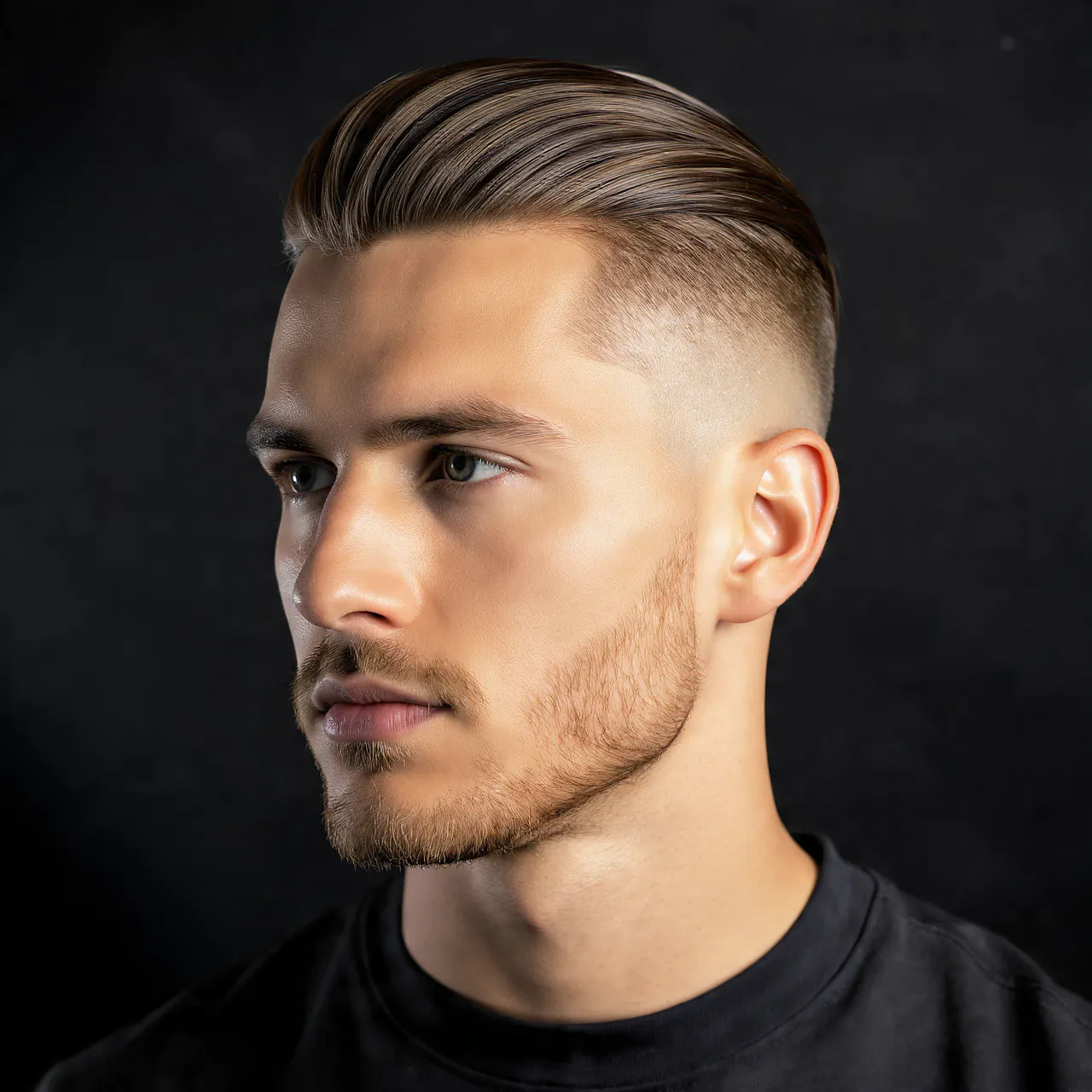 Slick Back Fade 1