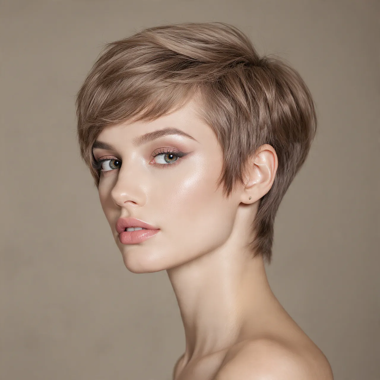 15 Trending Slick Back Hairstyles Short Hair That Actually Works 14 Slick Back Shag with Micro Layers Hairstyle Short Hair