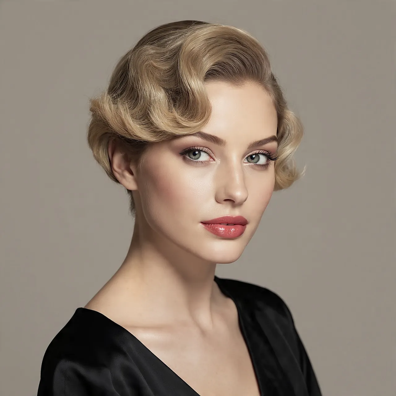 15 Trending Slick Back Hairstyles Short Hair That Actually Works 10 Slick Back with Finger Waves Hairstyle Short Hair