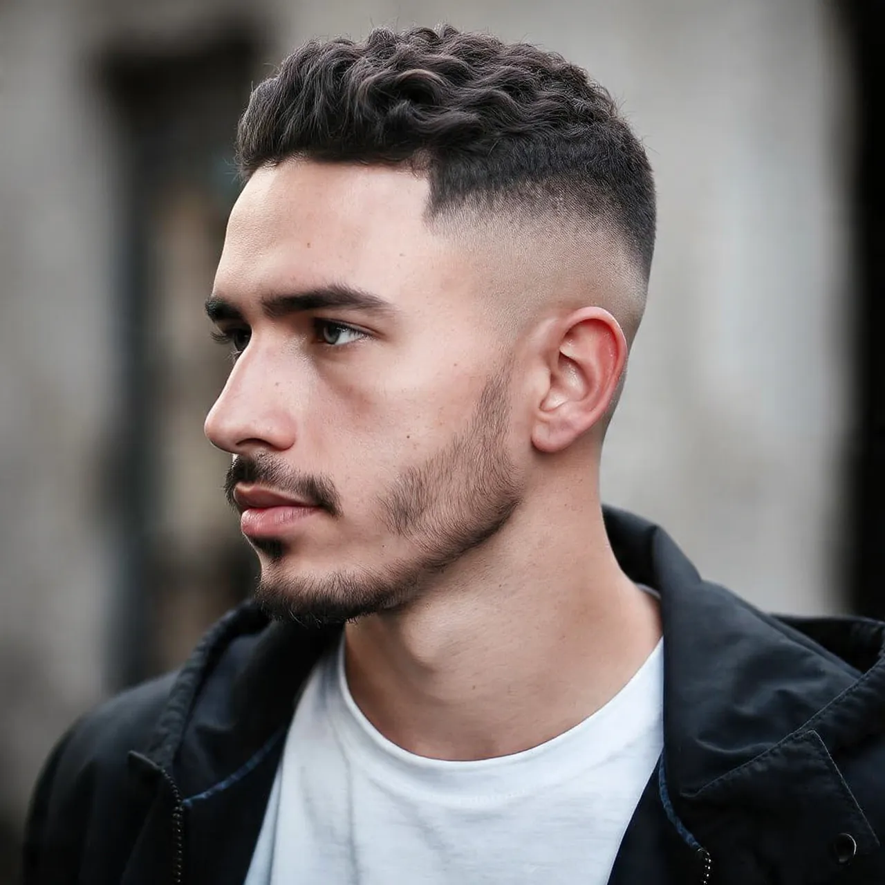 Trending Curly Hairstyles Slick Back: 15 Stunning Looks to Try Now 16 Slicked Back Curly Fade for Men Hairstyle