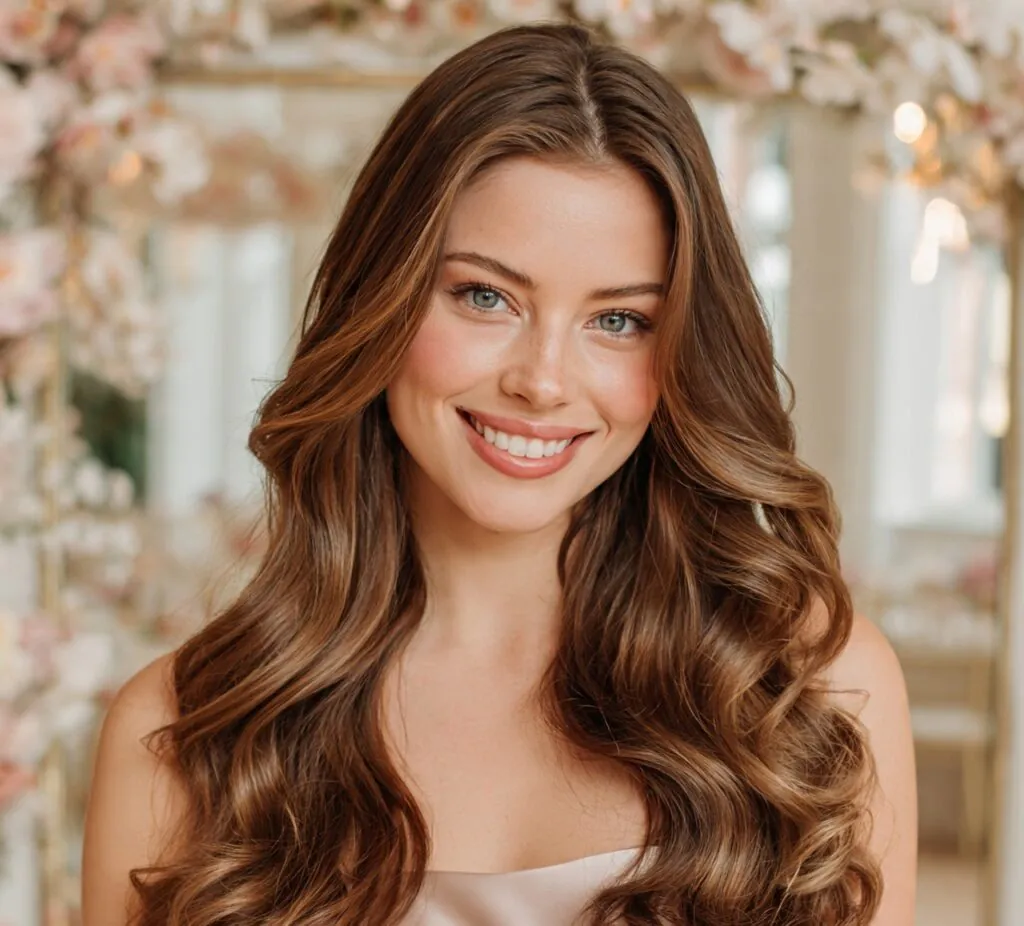 14 Easy Wedding Hairstyles That Look Stunning Without the Stress 8 Soft Curls with Side Part