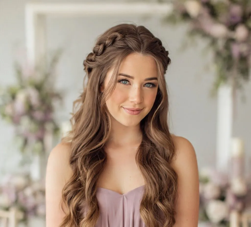 Soft Half Up Twisted Style