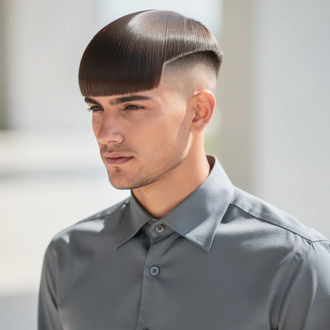 16 Trendy Straight Hairstyles Men to Try This Year that You'll Love 13 Straight Hair Disconnected Undercut