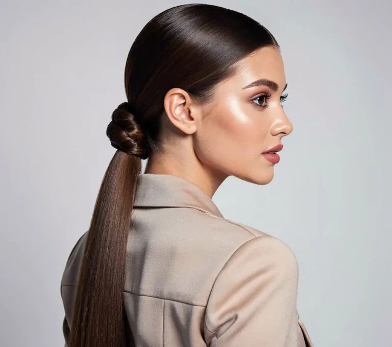 easy straight hairstyles