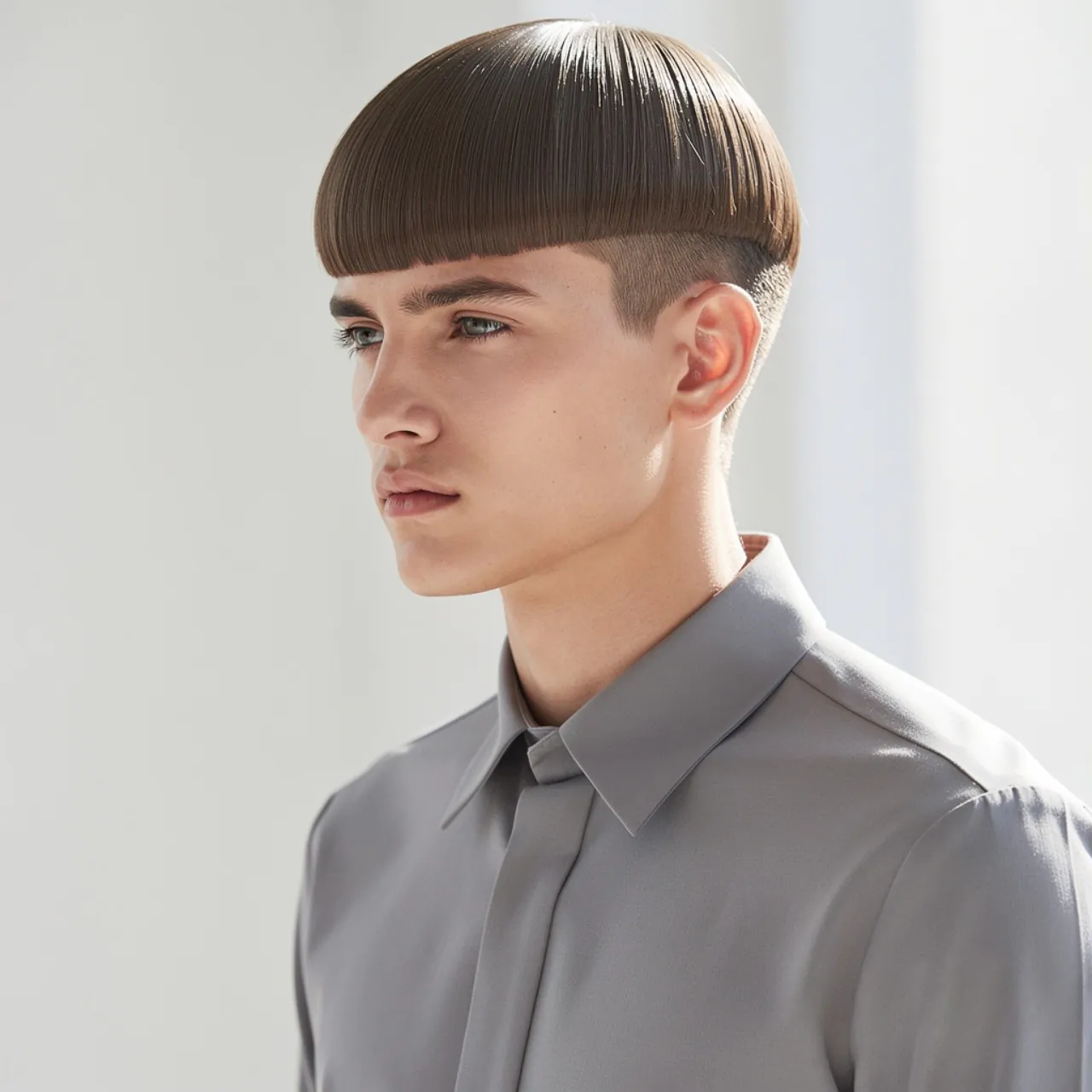 16 Trendy Straight Hairstyles Men to Try This Year that You'll Love 17 Straight Hair Modern Bowl Cut for Men