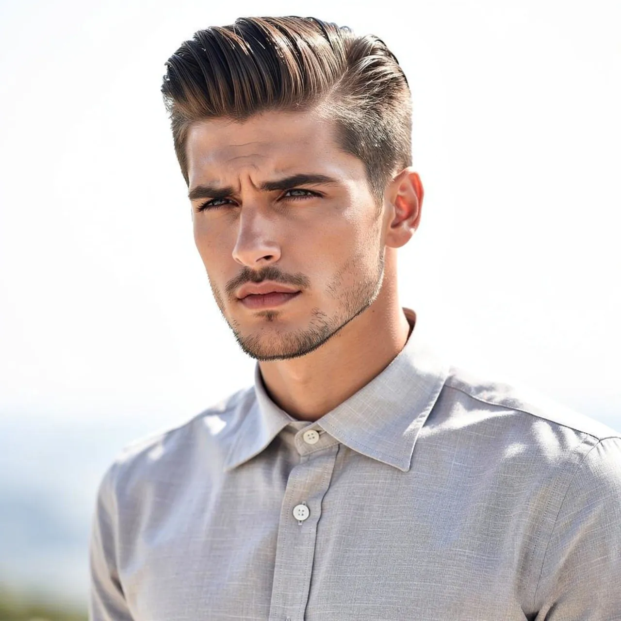 16 Trendy Straight Hairstyles Men to Try This Year that You'll Love 14 Straight Hair Textured Quiff for Men