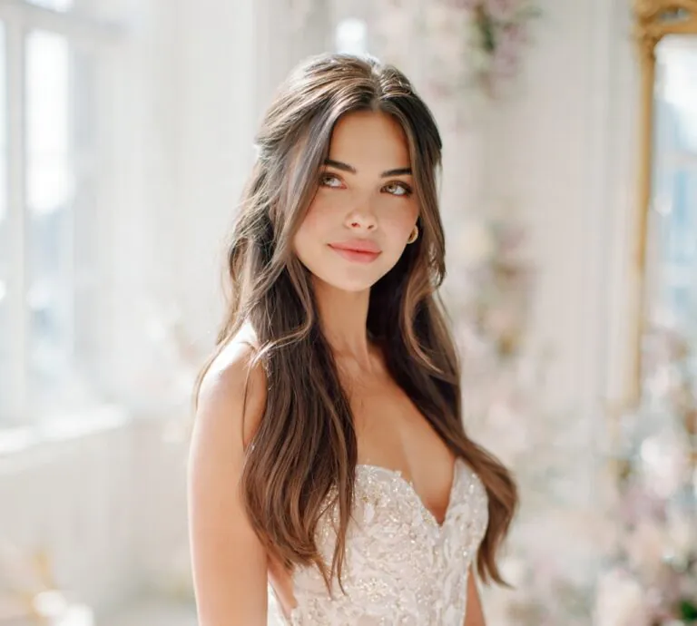16 Trending Down Wedding Hairstyles You'll Want for Your Big Day 19 down wedding hairstyles