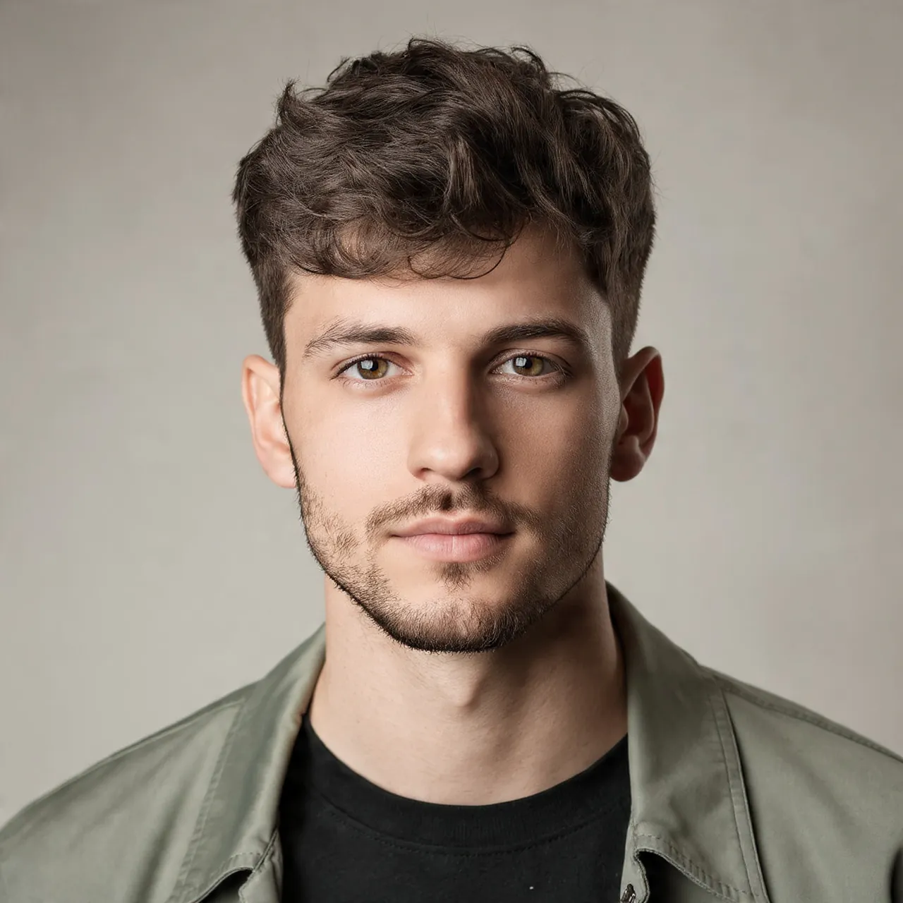 Textured Crop For Oval Head Hairstyle Men