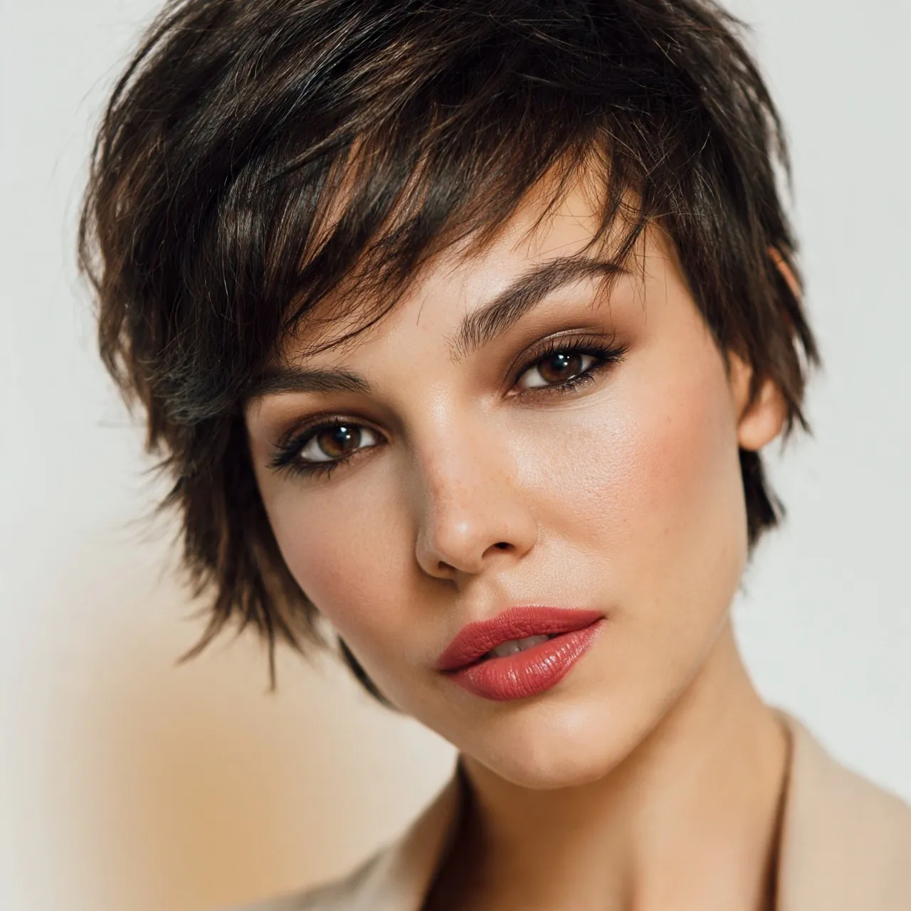 17 Gorgeous Haircut Ideas for Square Face Shapes That Instantly Flatter 13 Textured Pixie Bob Haircut ideas for Square Face