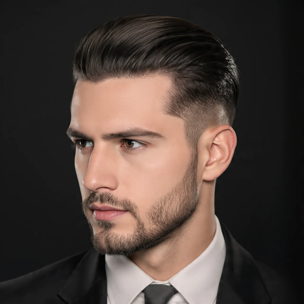 The Classic Slick Back with Pomade 1