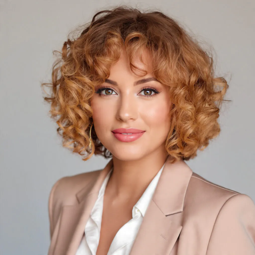 Layered Bob Hairstyles: 13 Gorgeous Ideas for Every Hair Type and Face Shape 9 The Curly Layered Bob