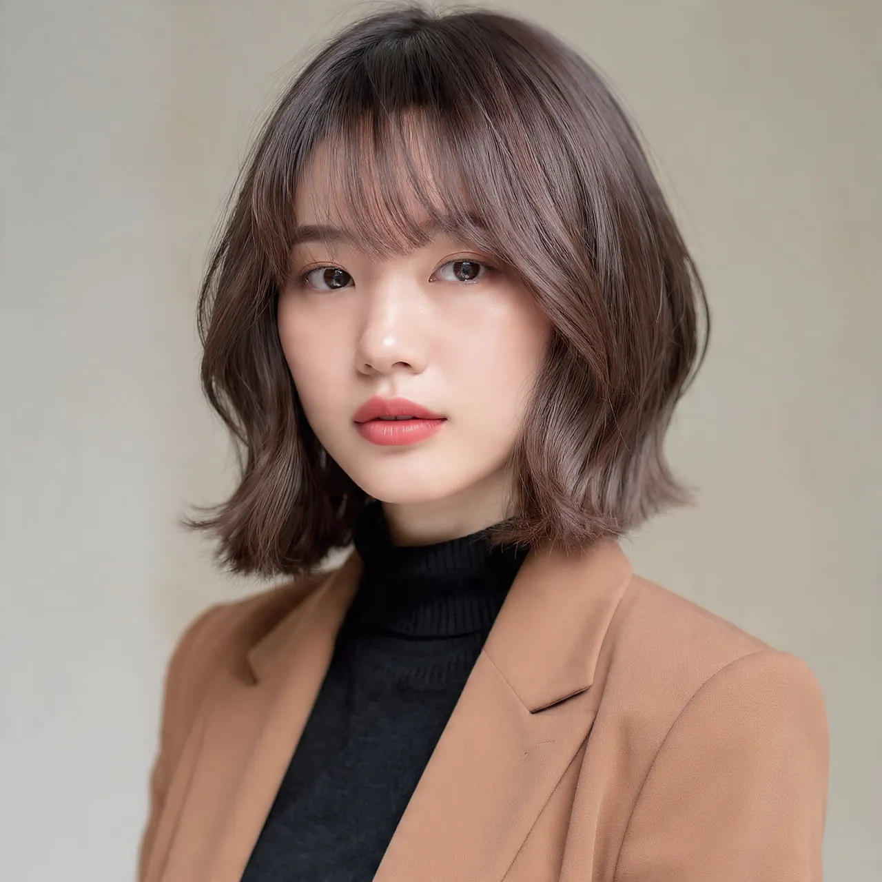 18 Bob Hairstyles That Will Make You Want to Book a Salon Appointment Right Now 7 The Curtain Bang Bob