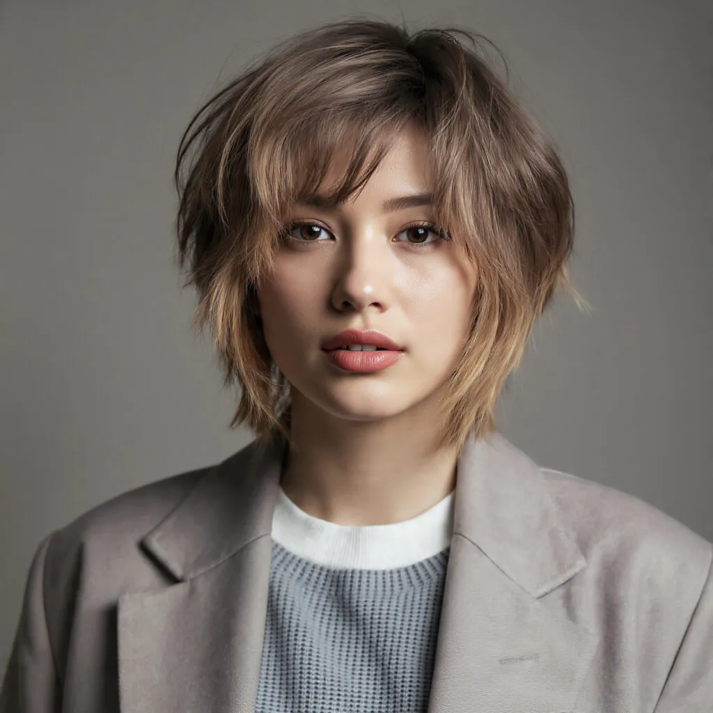 Layered Bob Hairstyles: 13 Gorgeous Ideas for Every Hair Type and Face Shape 3 The Shaggy Layered Bob