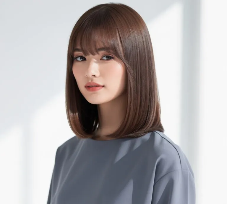 cute straight hairstyles