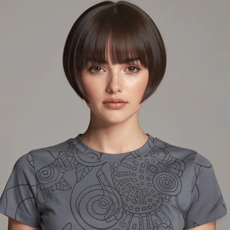 hairstyles for short hair with bangs
