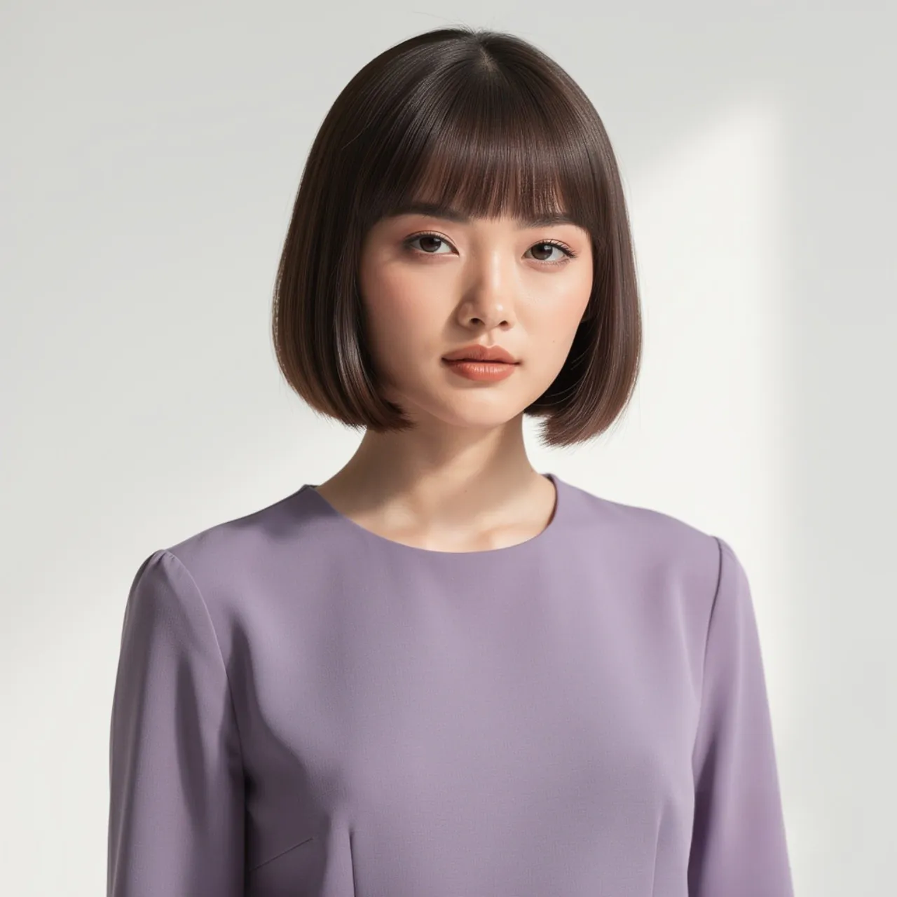 short straight hairstyles