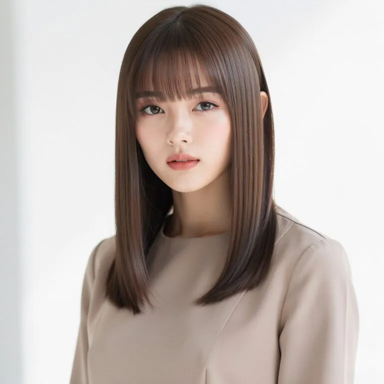 straight hair hairstyles