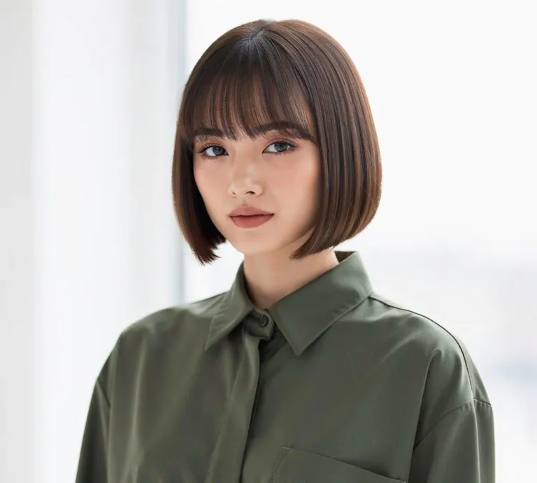 straight short hairstyles