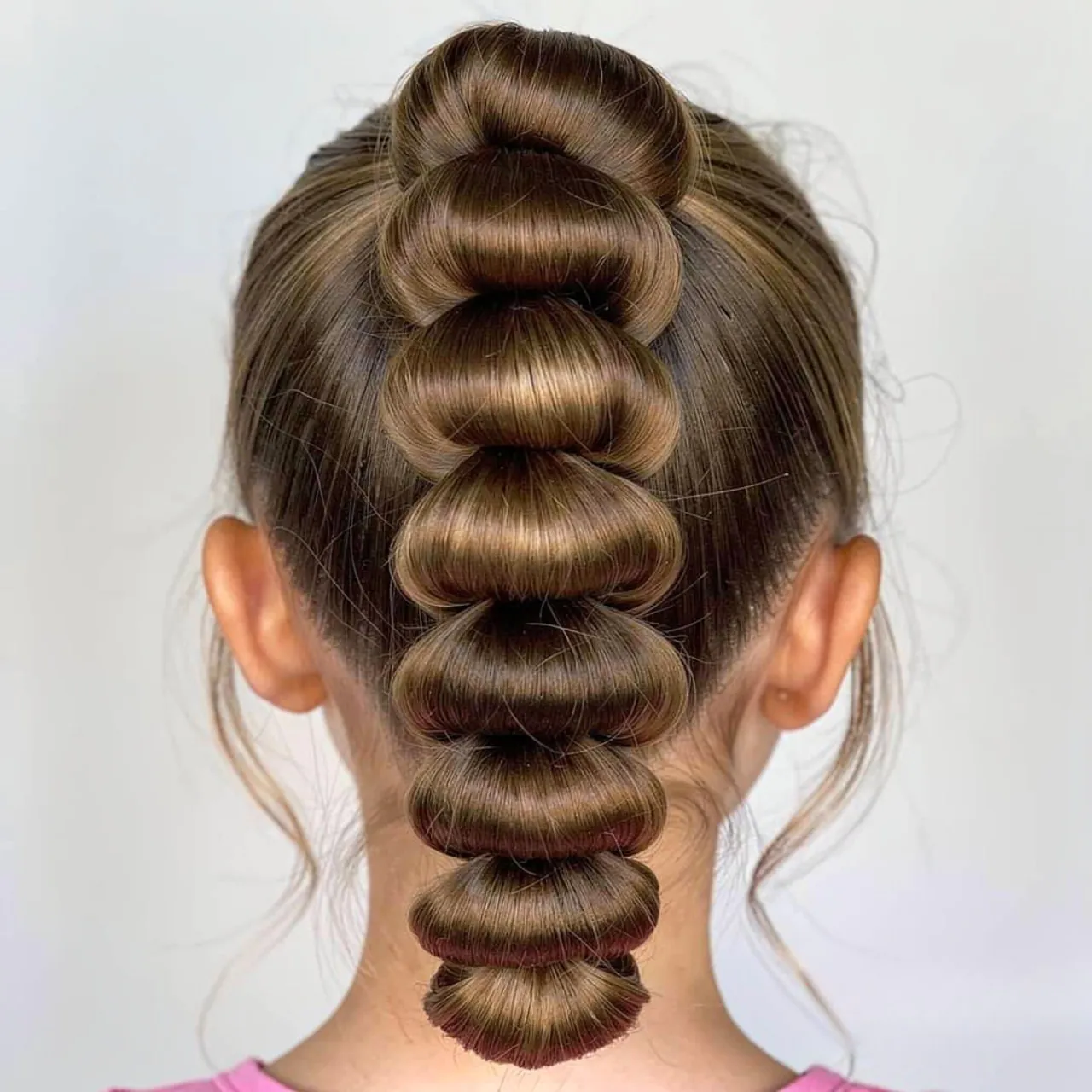 bubble ponytail hairstyle quick easy cute hairstyl