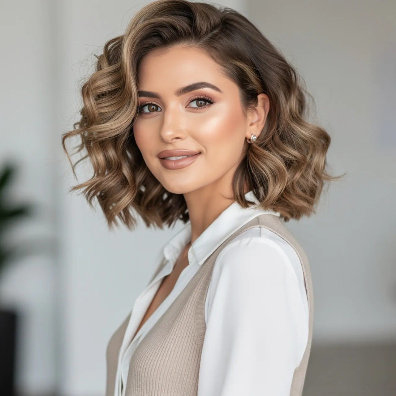17 Trending Haircut Ideas for Every Hair Type & Face Shape 14 Curly Lob Haircut