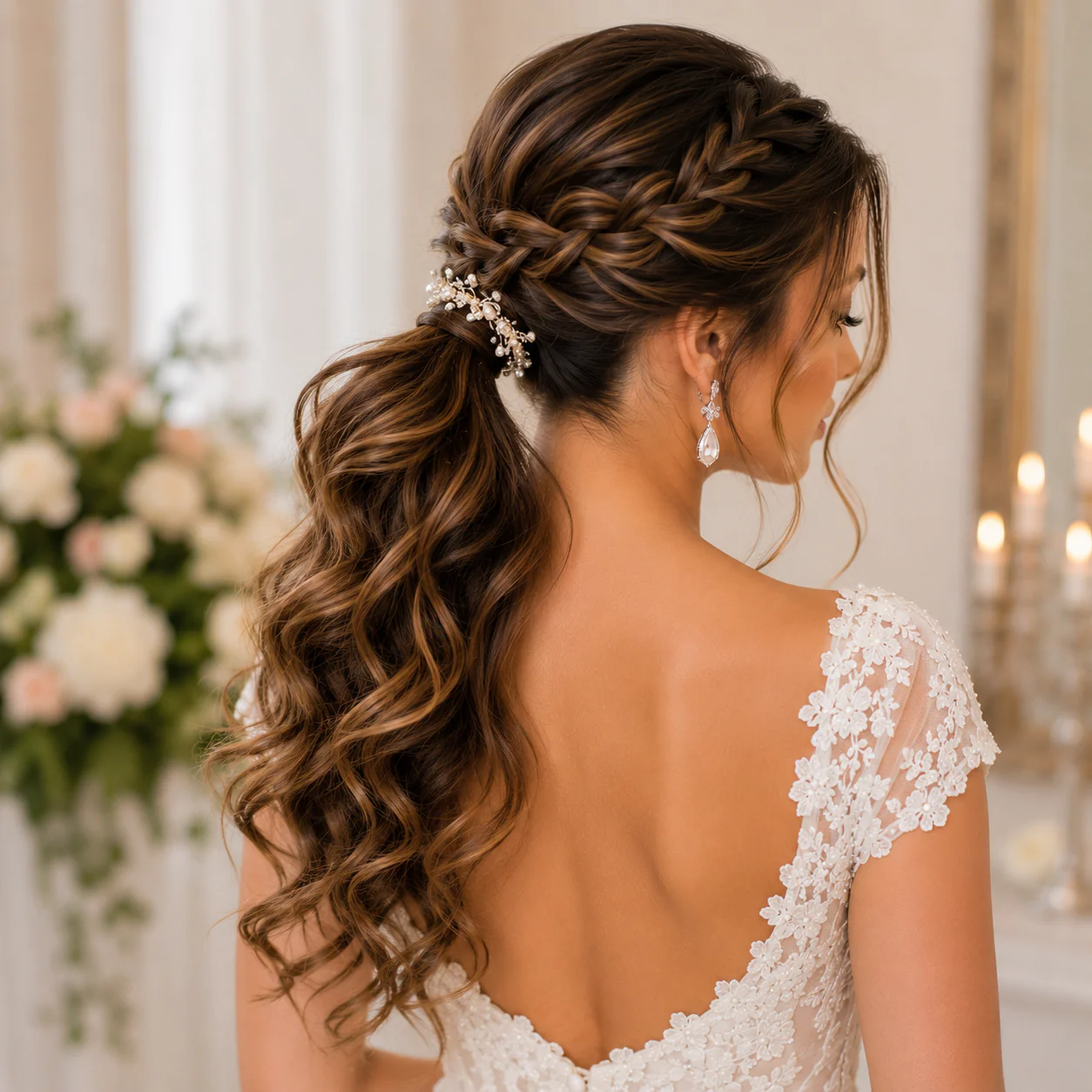 17 Trending Ponytail Hairstyles for Wedding with Bridal Hair Trends Every Bride Will Love 7 image 111
