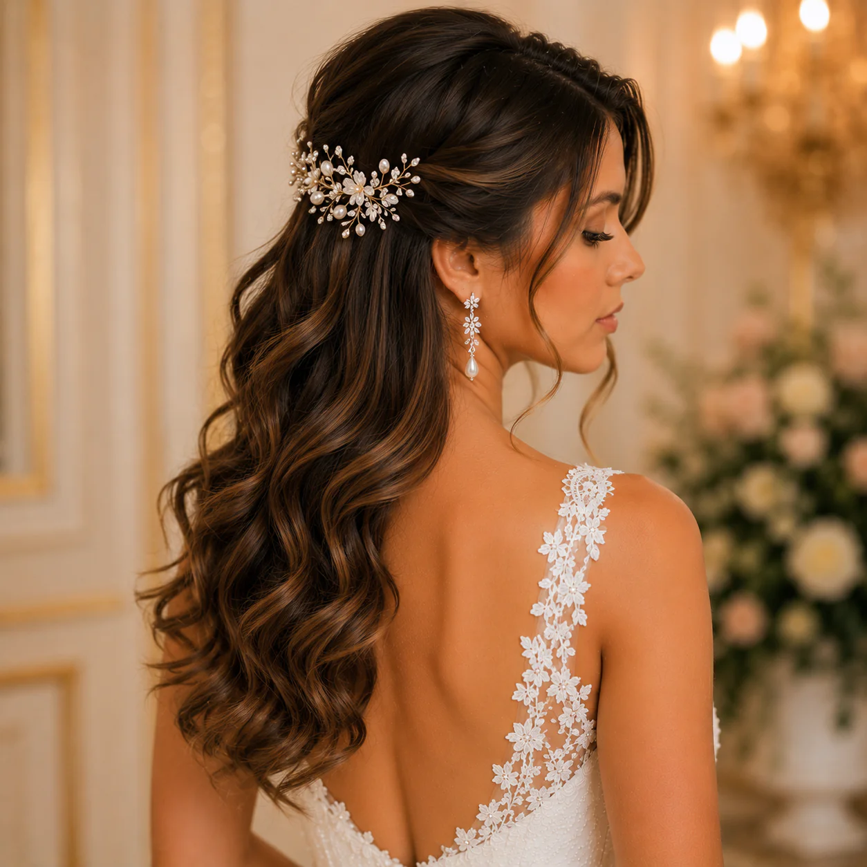 17 Trending Wedding Hairstyles for Bride for Every Wedding Style and Theme 18 image 87