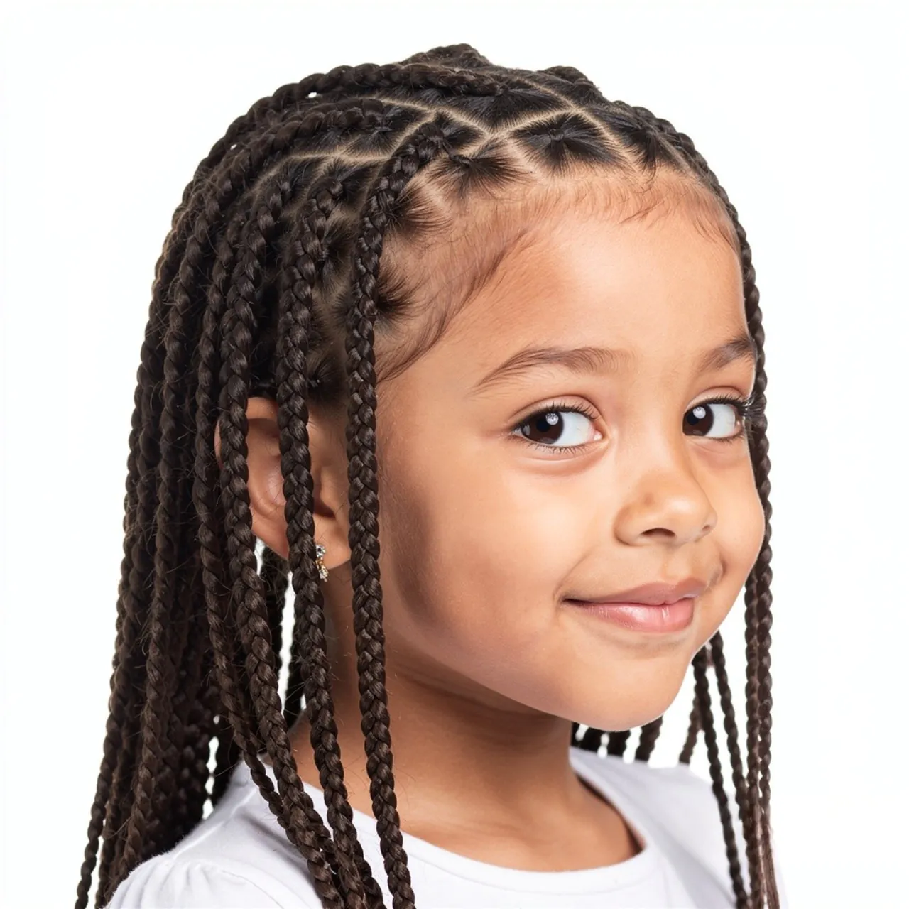 14 Trendy Hairstyles for School Braids That Stay Cute All Day 13 mini braids hairstyle for school full head visible