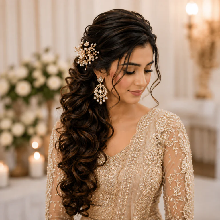 17 Romantic Side Hairstyles Wedding Ideas for an Elegant Bridal Look