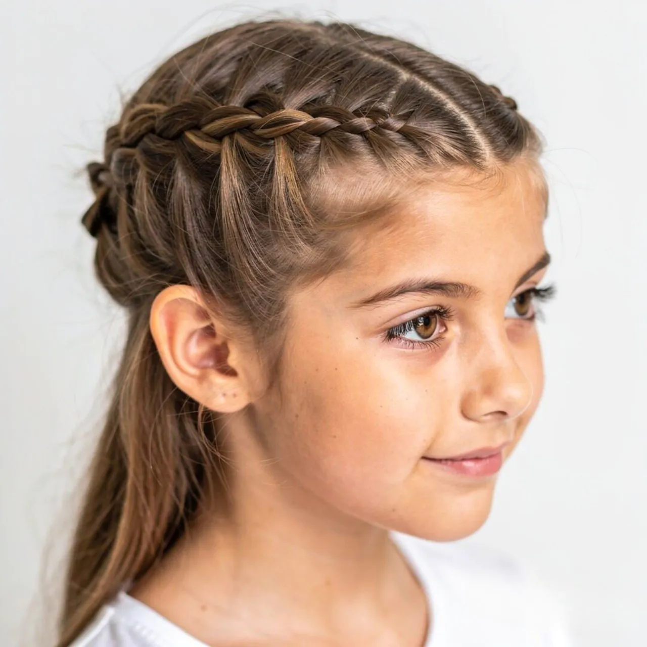 single photo of a school appropriate twisted front 1