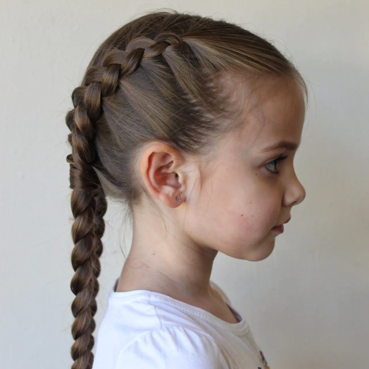 14 Trendy Hairstyles for School Braids That Stay Cute All Day 5 single photo of a side braid hairstyle for school