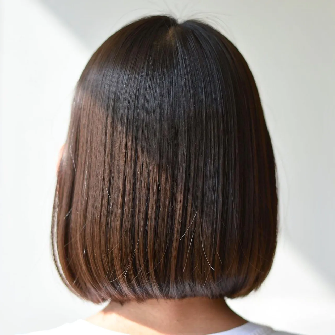 straight sleek quick easy cute hairstyle for schoo