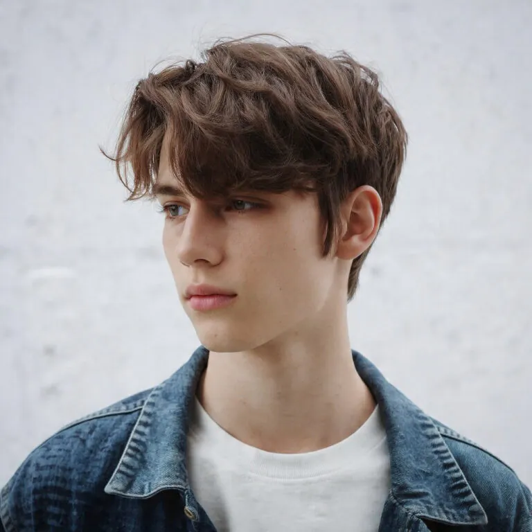 hairstyles for medium length hair men
