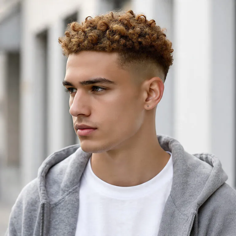 hairstyles for men curly hair