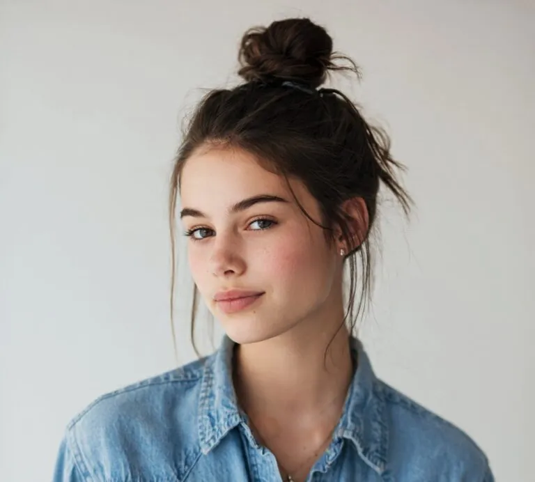 bun hairstyles easy