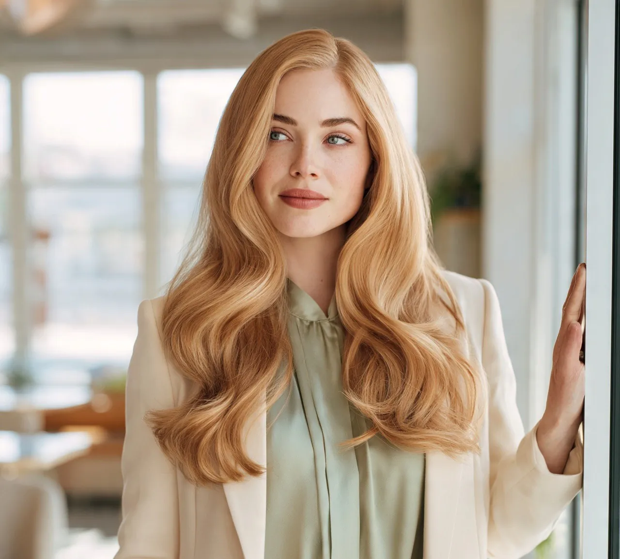 3. Honey Blonde Color Hair