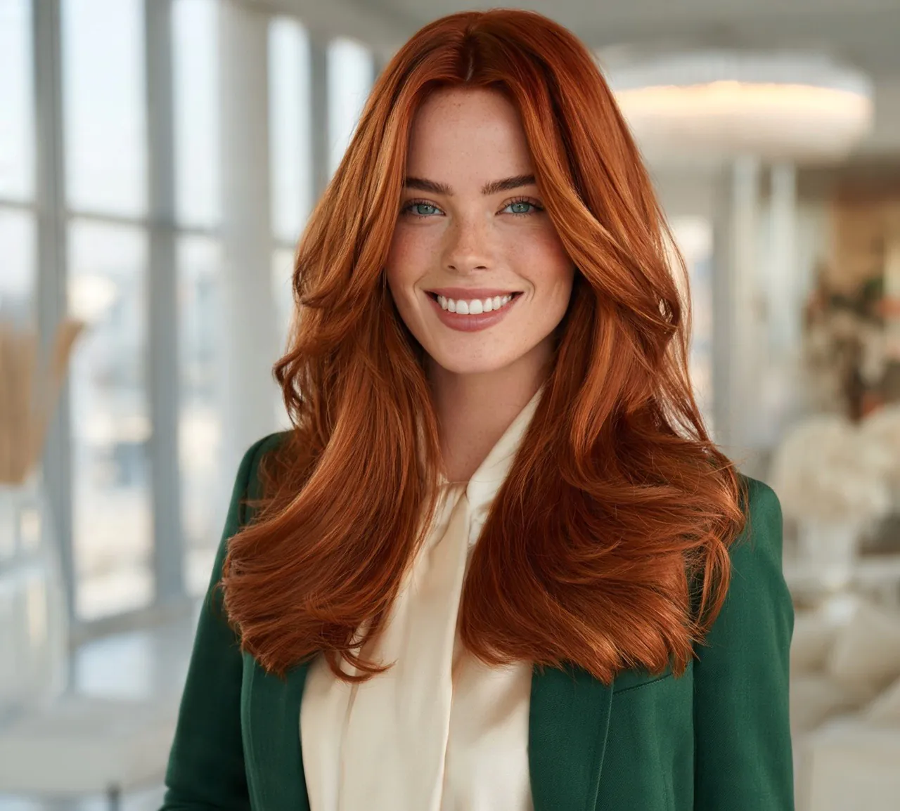 4. Copper Red Color Hair