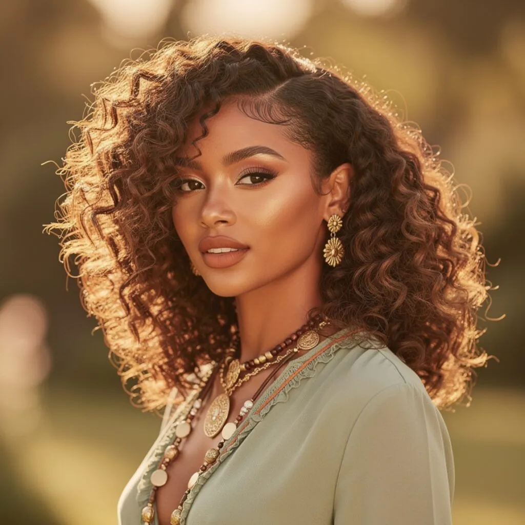 Curly Crochet Style Wig