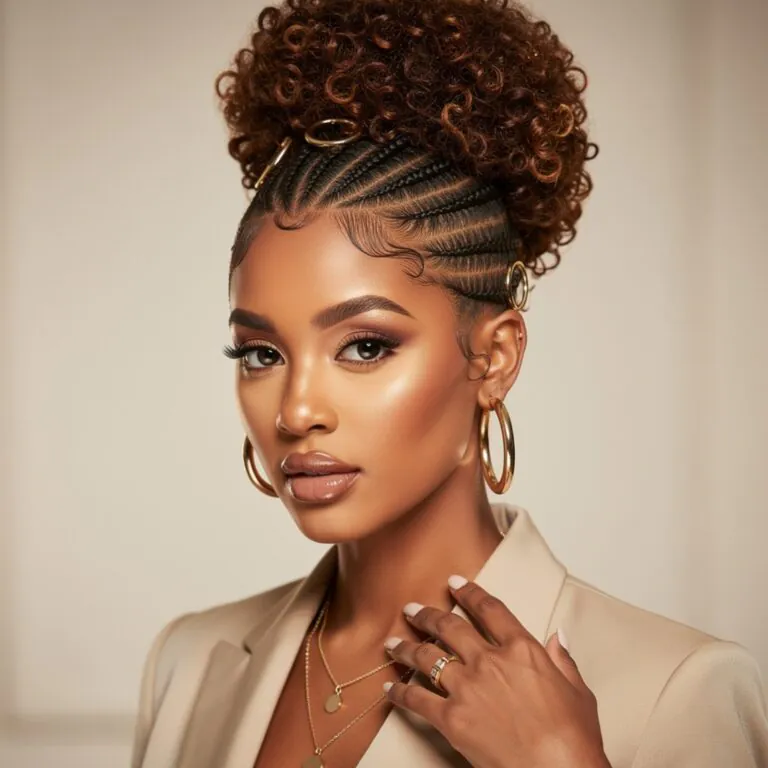 curly natural hairstyles