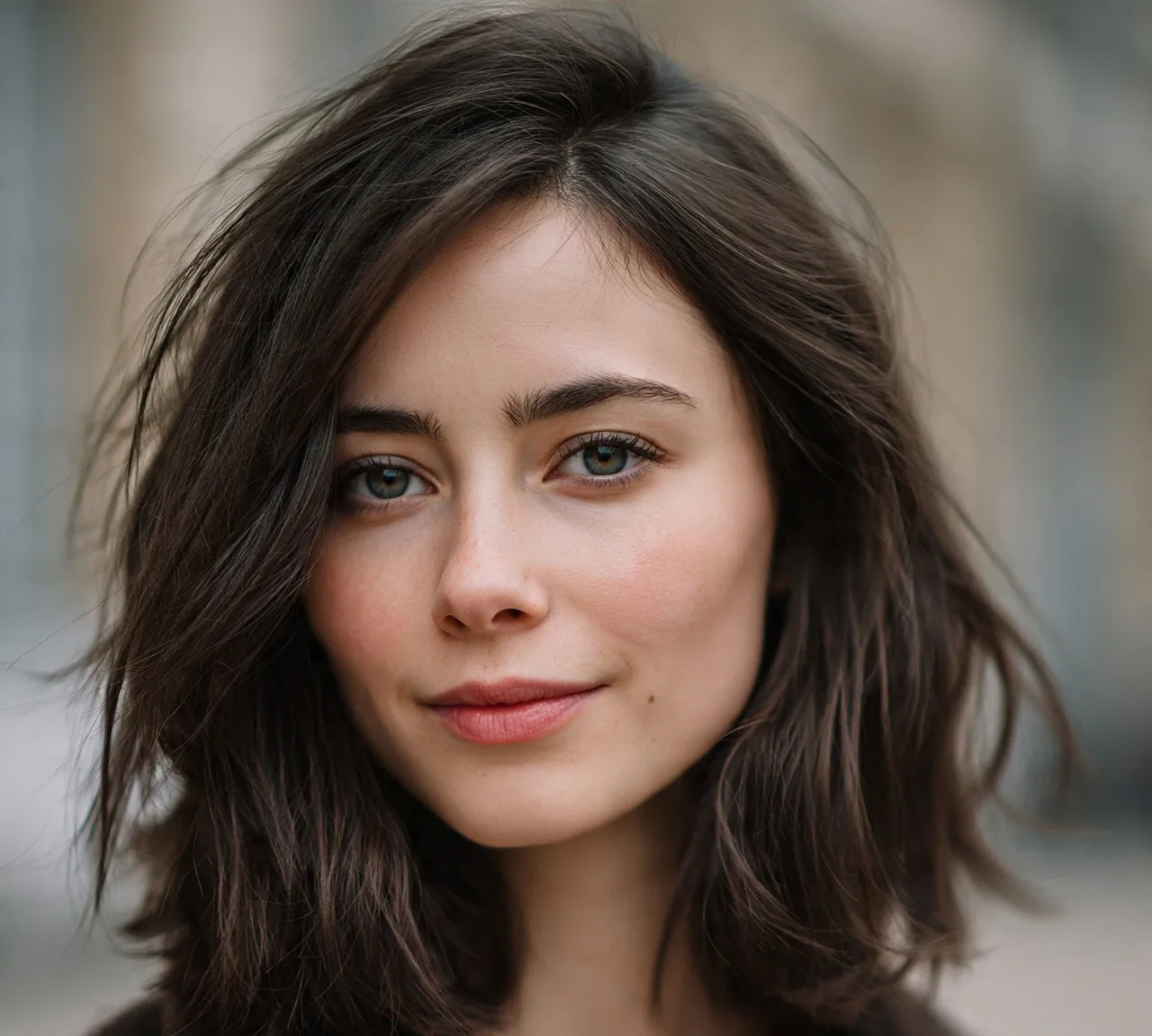 Lived-In Lob For Long Hair