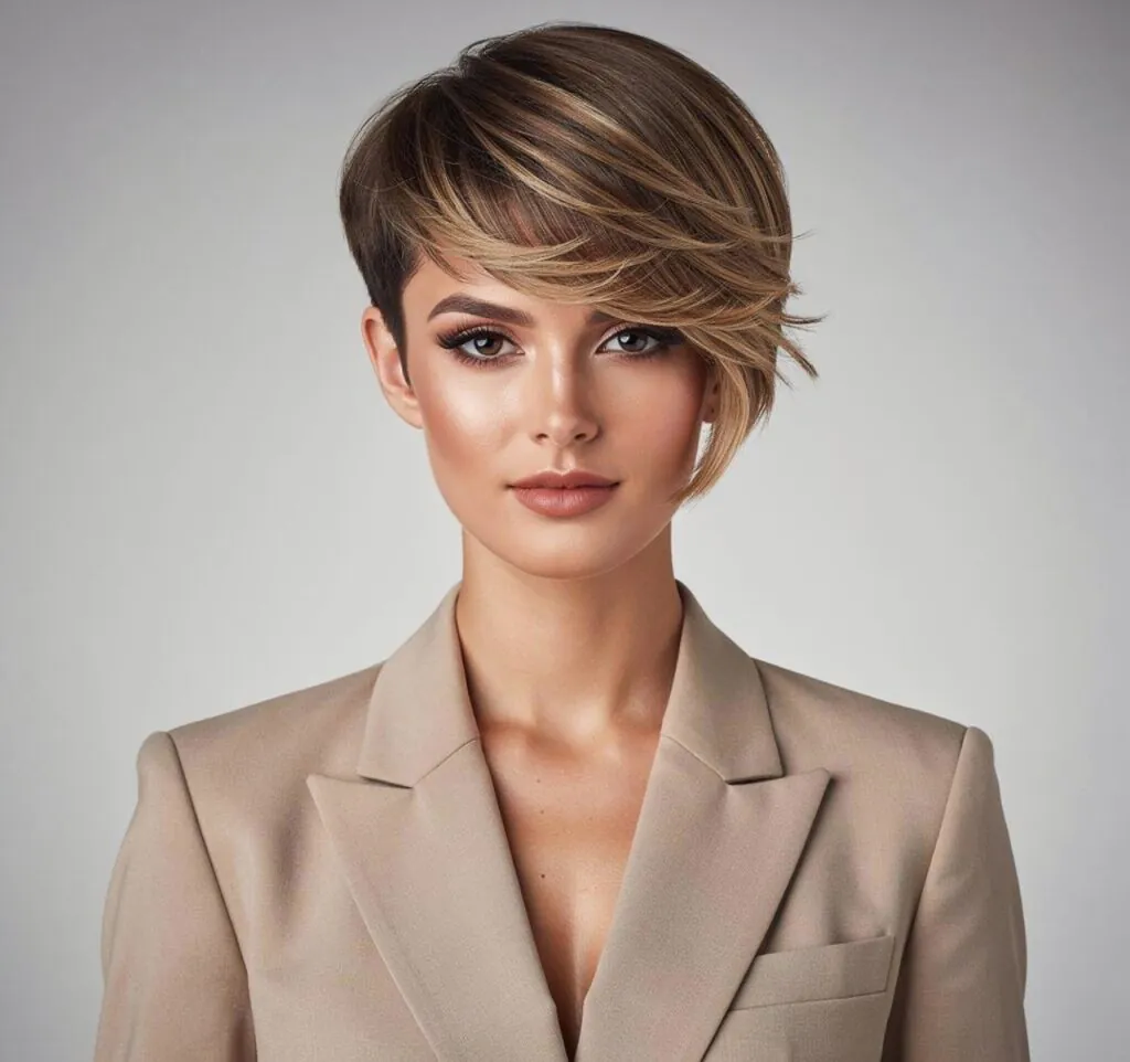 14 Long Pixie Hairstyles That Look Soft, Chic, and Easy to Style 11 Long Pixie with Tapered Neckline