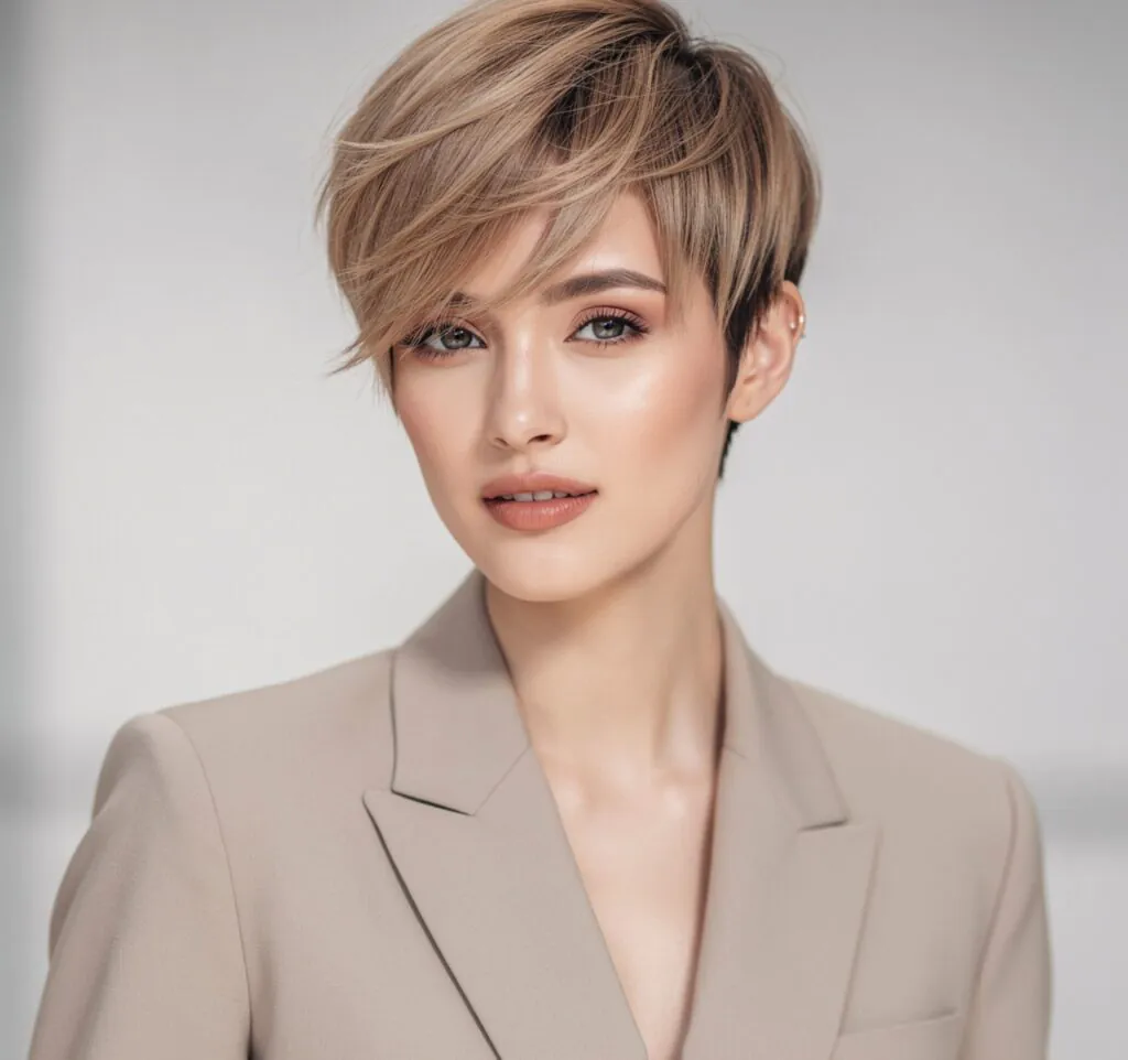 14 Long Pixie Hairstyles That Look Soft, Chic, and Easy to Style 5 Long Pixie with Undercut