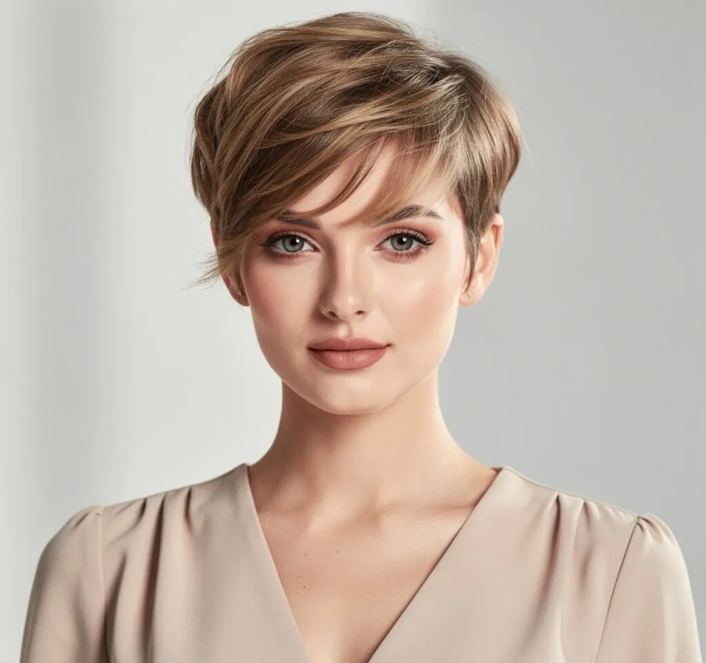 14 Long Pixie Hairstyles That Look Soft, Chic, and Easy to Style 6 Long Pixie with Wispy Bangs
